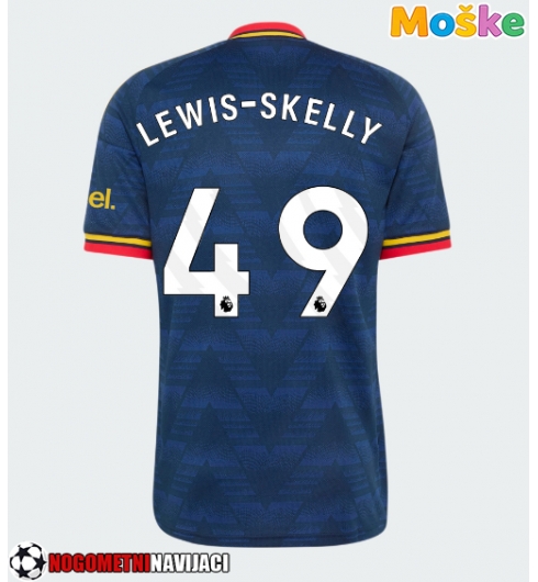 Moške Nogometnih dresov Arsenal Myles Lewis-Skelly #49 Gostujoči 2026-27 Kratki rokavi Moške Nogometnih dresov Arsenal Myles Lewis-Skelly #49 Gostujoči 2026-27 Kratki rokavi